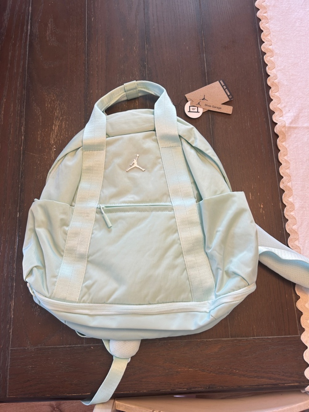 Jordan Women's Mint Green Backpack Tote